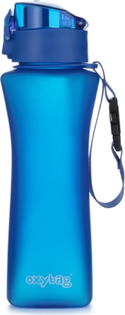 Bouteille d'eau OXY TWiST 550 ml bleu mat