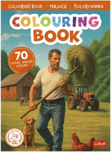 Boer – kleurboek met stickers