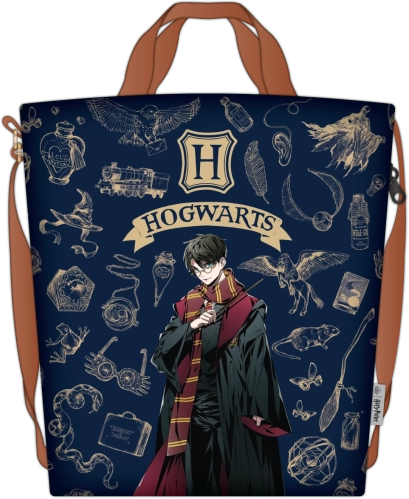 Harry Potter sac de courses navy & gold