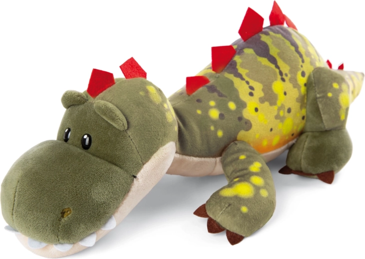 Dinosaure en peluche Fossily couché 35 cm NICI Green