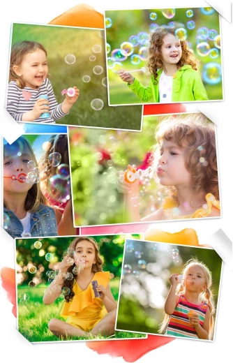 Encore plus de fun: souffleur de bulles offert