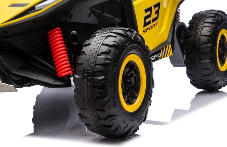 Roues tout-terrain EVA, suspension et éclairage LED