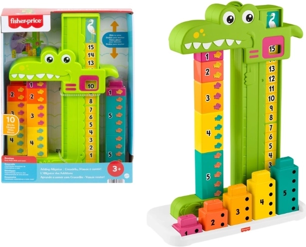 Counting Learning Toy Alligator