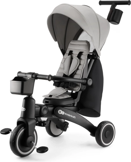 Kinderkraft JAZZ 2 children's tricycle grey