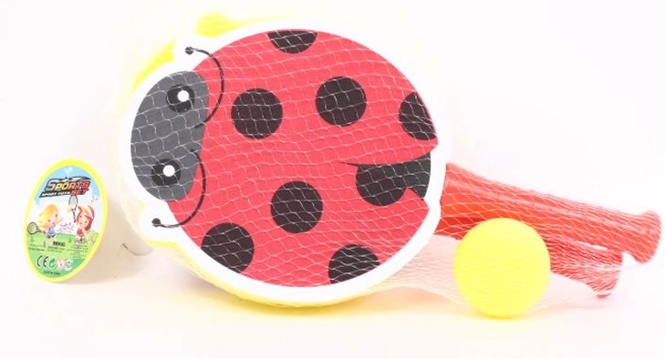 Foam paddles with ladybug design