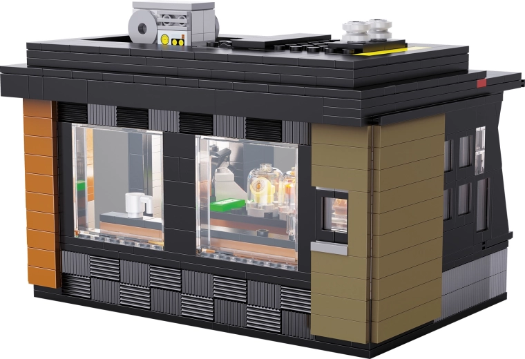 LED-verlichting voor koffiebarsfeer