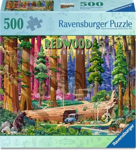 Ravensburger Puzzle National Park: Redwood 500 Pieces