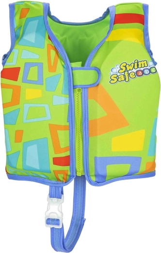 Kids’ Swim Training Vest S/M Green Bestway