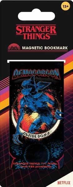 Marque-page magnétique Stranger Things Demogorgon Club