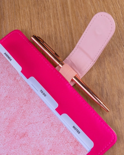 Overzichtelijke secties voor planning, notities en taken