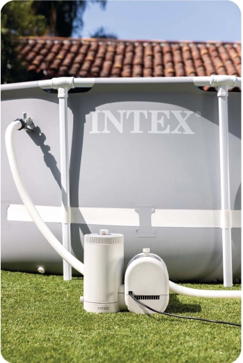 Eenvoudige installatie voor opzetzwembaden