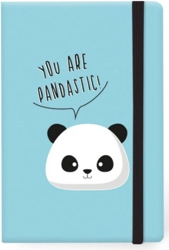 Carnet à couverture rigide avec panda A5