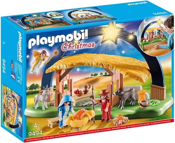 Playmobil Crèche de Noël illuminée
