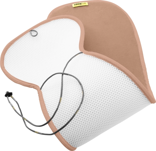 Maximum air circulation thanks to the 3D structure