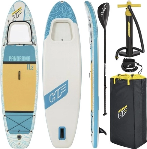 Opblaasbaar paddleboard HYDRO-FORCE met panoramisch kijkvenster