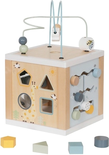 Safe and stable wooden construction