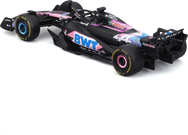 Authentieke ALPINE-teamlivery