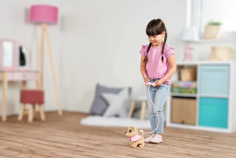 Light-up leash for magical fun