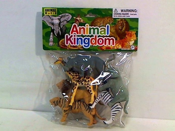Ensemble de figurines d’animaux sauvages 10 cm (6 pcs)