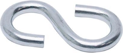 S Hook 4 × 40 mm (10 pcs)