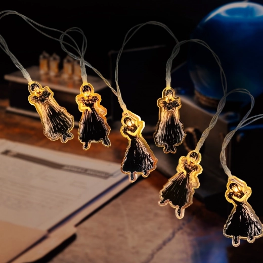 Wednesday battery-powered string lights 130 cm