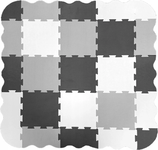 Modular puzzle – assemble exactly to fit your space