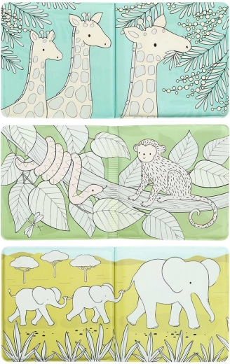 Magisches Badebuch A Little Lovely Company – Savanne