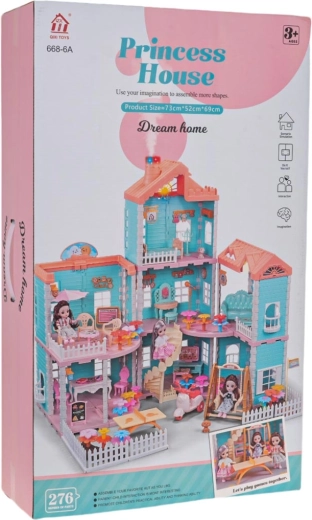 Interactive Villa with Light and Steam Function + Accessories