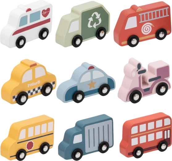 9 colorful vehicles for endless imagination