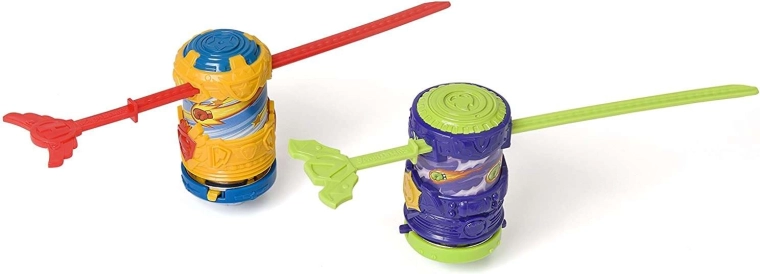 Draai en vecht in de arena