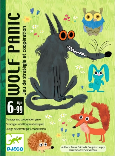 Jeu de cartes WolfPanic de Djeco