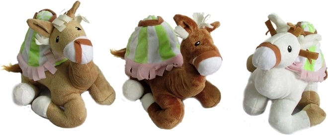 Chameau en peluche