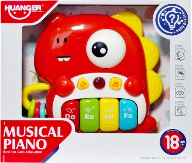 Kinderpiano/orgaantje dinosaurus
