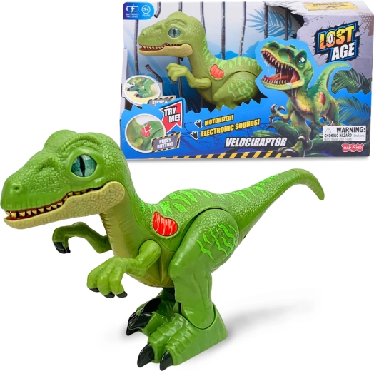 Walking Raptor Dinosaur 26 cm