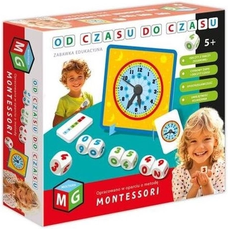 MultiGry Montessori game From Time to Time – learning time