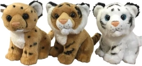 White Tiger or Brown Cheetah 16 cm