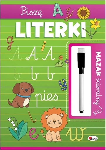 Wipe-Clean Marker – I Write Letters (activity book)