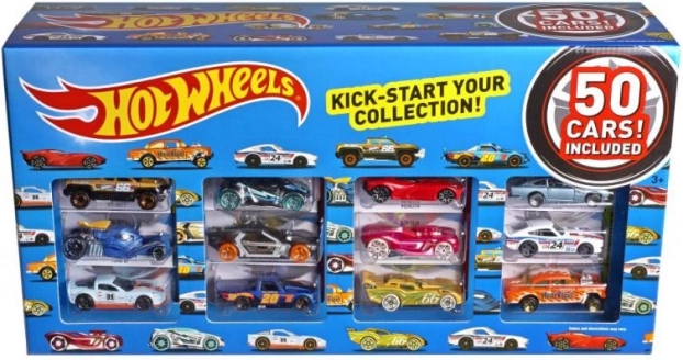 Hot Wheels Car Set 50 pcs