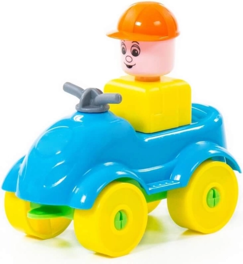 Kleurrijke quad om reizigertje te spelen