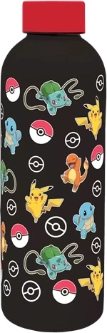 Gourde isotherme en acier inoxydable Pokémon 3D 800 ml