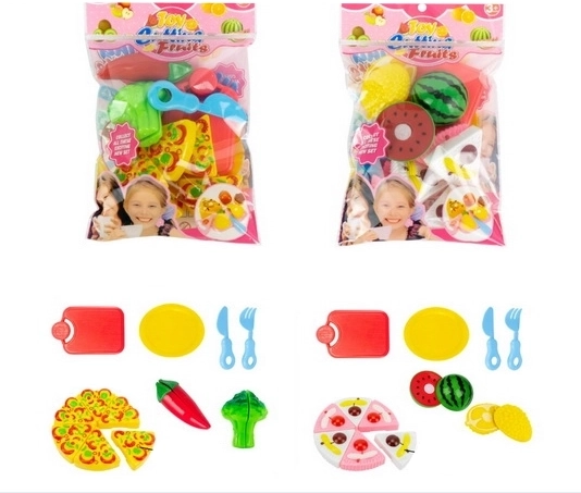 Snijset voor fruit en koekjes voor kinderen
