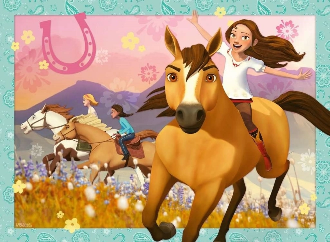 Ravensburger Puzzel Spirit: Vrijheid in de Wind XXL 150 stukjes