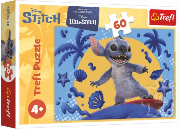 Stitch puzzle den 60 pieces
