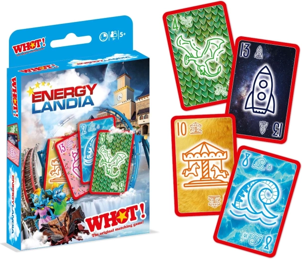 WHOT! ENERGYLANDIA card game for kids