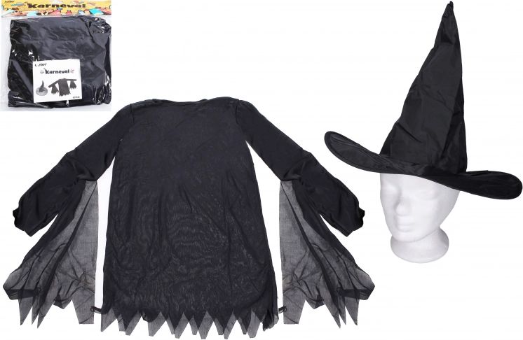 Children’s Witch Costume – Dress and Hat