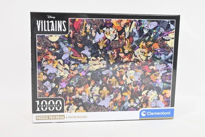 Puzzle Clementoni Impossible Disney-Bösewichte 1000 Teile