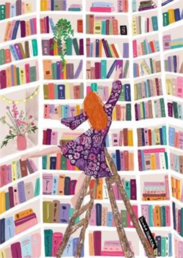 Puzzel Magnolia Boeken zijn mijn vrienden 1000 stukjes