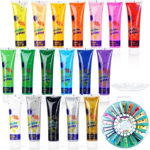 Palet om tinten te mengen inbegrepen