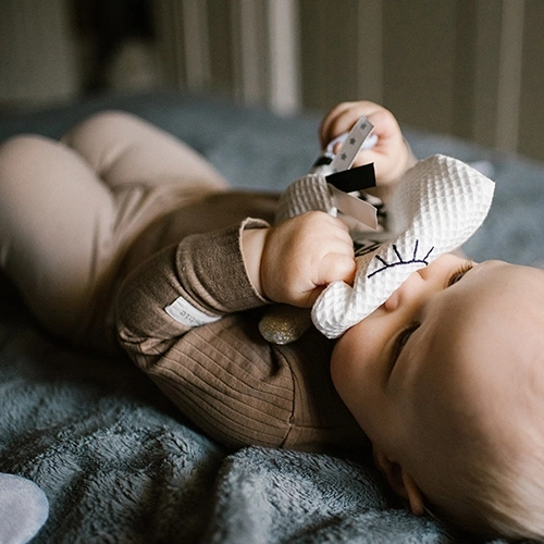 Textures, tags and sounds for sensory stimulation