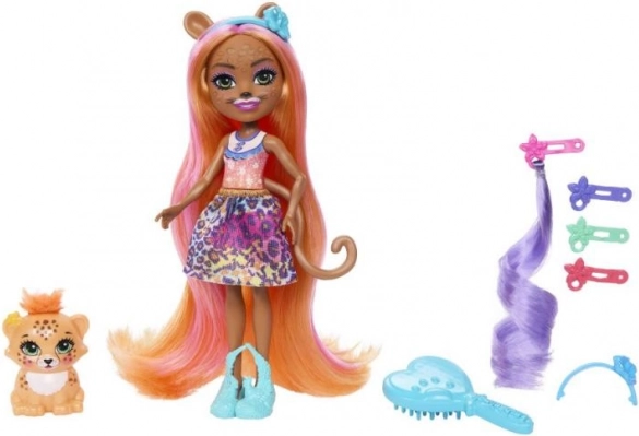 Poupée Enchantimals Charisse Gepard avec accessoires